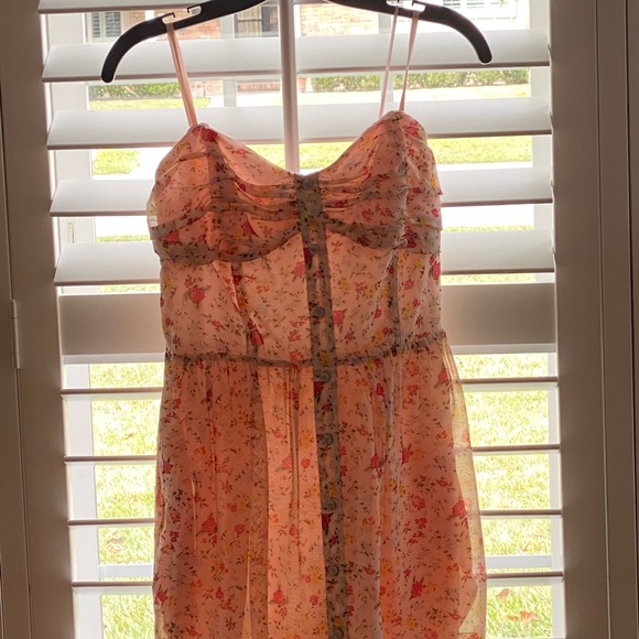 Strapless BCBG Generation M floral dress - Picture 3 of 6